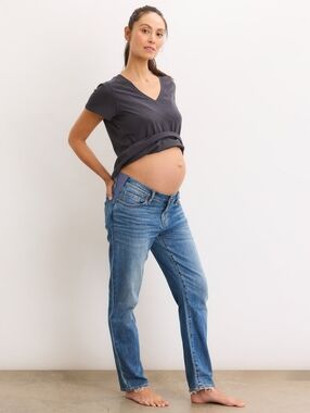 NWT Hatch the Boyfriend Maternity jean, 27